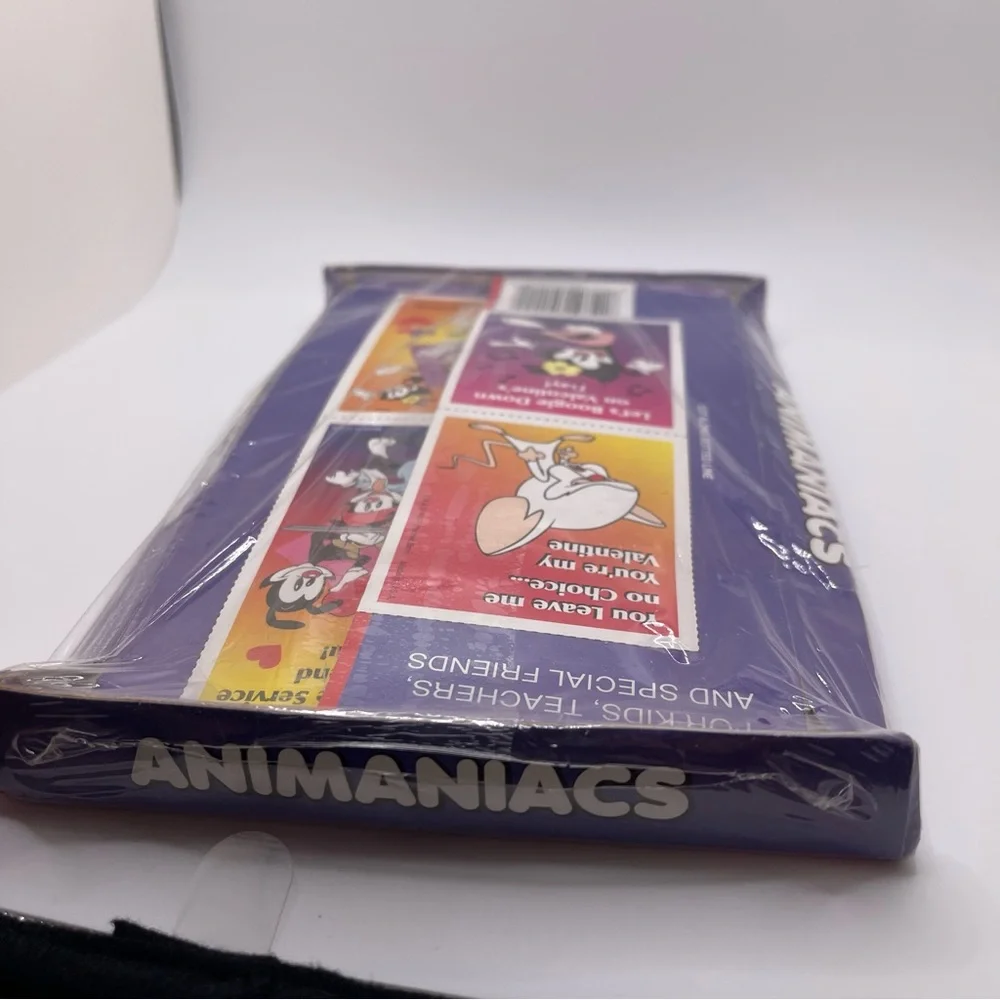 Animaniacs Pinky & The Brain Valentine’s Card Ephemera New in Box 1997 Deadstock